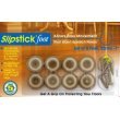 Slipstick CB250 1-Inch Slider Foot, Caramel, 8-Pack
