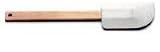 Rubber Scraper with Wood Handle - 9.75 in
