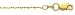 14K Gold Diamond-Cut Bead Chain, 1.0mm wide