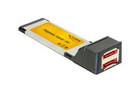 DeLock Express Card zu 2x eSATA II RAID Controller RAID Express Card 2 x eSATA Preisvergleich