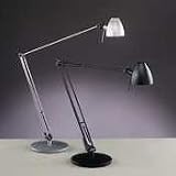 Electrix Illumination 7272-BK Long-reach halogen task light, 39 reach, black