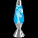 Lava Lite 52 oz Lava Lamp - White/Blue/Silver
