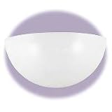 Review Sea Gull Lighting 4138-15 / Sea Gull Lighting 4138-15 Piedmont One-Light Wall Sconce, White Finish with White Acrylic Diffuser