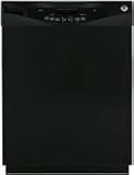 GE GLD4404RBB Full Console Dishwasher - Black