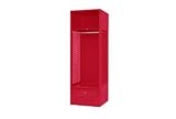 Penco Stadium Locker With Shelf & Footlocker 24x24x72 Carninal Red Unassembled