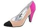 Marc by Marc Jacobs 684933 | High Heels Black/Flesh/Fuxia Satin