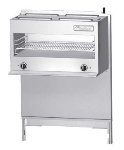 34 in G Series Salamander Broiler w/ Flue for Range Cheesemelter, 2 Burners, LP
