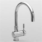 Newport Brass 2008/54 Single Hole Bar/Prep/Entertainment or Kitchen Faucet in Black