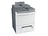Lexmark X544dtn - Multifonction (télécopieur / photocopieuse / imprimante / scanner) - couleur - laser - copie (jusqu'à) : 23 ppm (mono) / 23 ppm (couleur) - impression (jusqu'à) : 23 ppm (mono) / 23 ppm (couleur) - 900 feuilles - 33.6 Kbits/s - Hi-Speed USB, 10/100 Base-TX, hôte USB - CA 230 V