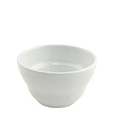 7.5 Ounce White Porcelain Bouillon Bowl (07-1280) Category: China Bouillon