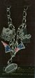 New England Patriots 5 Charm Bracelet