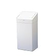 Tork Abfallbeh�lter Metall wei� 50 l mit Klappdeckel