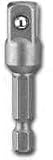 DEWALT DW2542 1/4-Inch Hex Drive to 3/8-Inch Socket Adapter