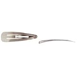 Snap Clips 12/blister Silver