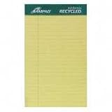 Quadrille Pads, 5 x 8, 4 Sq./Inch, 100 Sheets/Pad, 6 Pads/Pack (AMP42033)