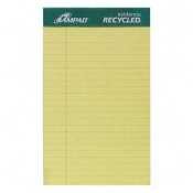 Quadrille Pads, 5 x 8, 4 Sq./Inch, 100 Sheets/Pad, 6 Pads/Pack (AMP42033)