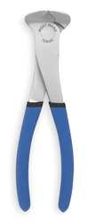 Westward 1UKN5 End Nipper, 10 In L, Dipped Grip