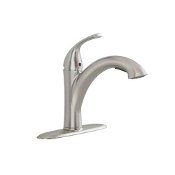 American Standard 4433.100.075 Quince Pull-Out Kitchen Faucet, Stainless Steel