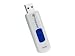 Transcend JetFlash 530 Hi-Speed Series, 64 GB, USB 2.0, 63.1 mm, color azul/blanco,