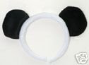 Panda Bear Ears Costume Headband