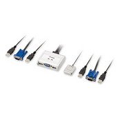Equip USB Kabel KVM Switch 2-Port, silber inkl. Kabelsatz 0, 90 m(+0, 30 m) Preisvergleich