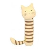 Alimrose Designs Australian Baby Squeaker Striped Big Tail Caty Cat Baby Toy