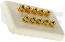 Atlona High-Quality Wall Plate For 5 Speakers, Speaker Accessories, Audio and Video