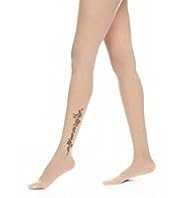 Limited Collection Floral Tattoo Sheer Tights