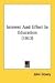 Book Interest And Effort In Education (1913)