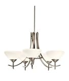 Kichler Chandelier KL-10776AP Kichler 10776AP Chandelier 5Lt Fluorescent in Antique Pewter. ENERGY S