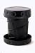 Sporting Goods : Flatterware Reusable BLACK Collapsible 12 oz Spring Memory Durable Light Travel Cup-Great for Hiking,Camping and More!