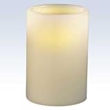 Review Mark Feldstein  / Flameless Pillar Candle - Vanilla (4