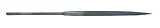 Files & Rasps: Needle File - 1/2-Round, 5-1/2" #49-01260