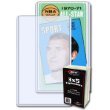 BCW 3 x 5 - Tall Topload Holder (25 Holders/Pack) - Display - Baseball & Sports Trading Cards Top Load - Sportcards Card Collecting Supplies
