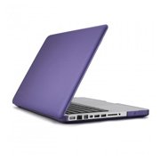 Speck Macbook Pro 13 Inch Aluminum Seethru Satin Aubergine Silky Smooth Soft Touch Hard Shell