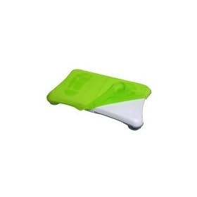 Housse de protection en Silicone Verte pour Wii Fit