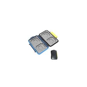 Memory Card Hard Carrying Case (Yellow Edge) for Sharp camcorder