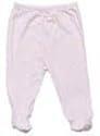 Leggings, footie, with picot trim, 100% Pima cotton, softest in the world !