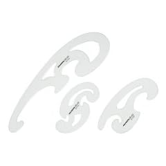 Rumold Burmesterkurven-Satz/81104 rauchgrau get�nt Kunststoff 3-teilig