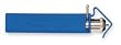Westward 1YMZ9 Cable Slitter, 1 1/8 In Capacity, 6 In
