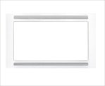 Frigidaire MWTK30 White 30" Gallery Series Built-In Microwave Trim Kit