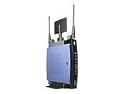 Linksys Wireless-N Broadband Router WRT300N - Wireless router + 4-port switch - Ethernet, Fast Ethernet, 802.11b, 802.11g, 802.11n (draft) external