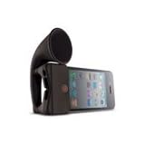 Apple iPhone 4 GSM (CDMA) Portable Speaker Horn Stand (Black)