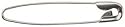 Darice Jewelry Designer 2-1/4 Inch French Jewelry Pins - 50PK/Nickel