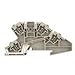 172083, Conn Modular Terminal Blocks 4 POS ST T DIN Rail 10A (5 Items)