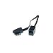 Helos Adapter TAE F Stecker / 8P4C Buchse RJ45