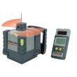 RoboToolz RT-3620-2K Two Beam Rotating Laser System with Detector and Bracket
