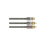 Ultralink C2-FMM/BULK Challenger-2 Series RCA-Female to 2-RCA Male Y-Adaptor Audio Cable (12)