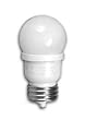 TCP 11002 - 1G1002 - 2 Watt Compact Fluorescent G10 Globe Light Bulb, 2700K