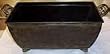 Large Rectangle Tin Cache with Cast Handles